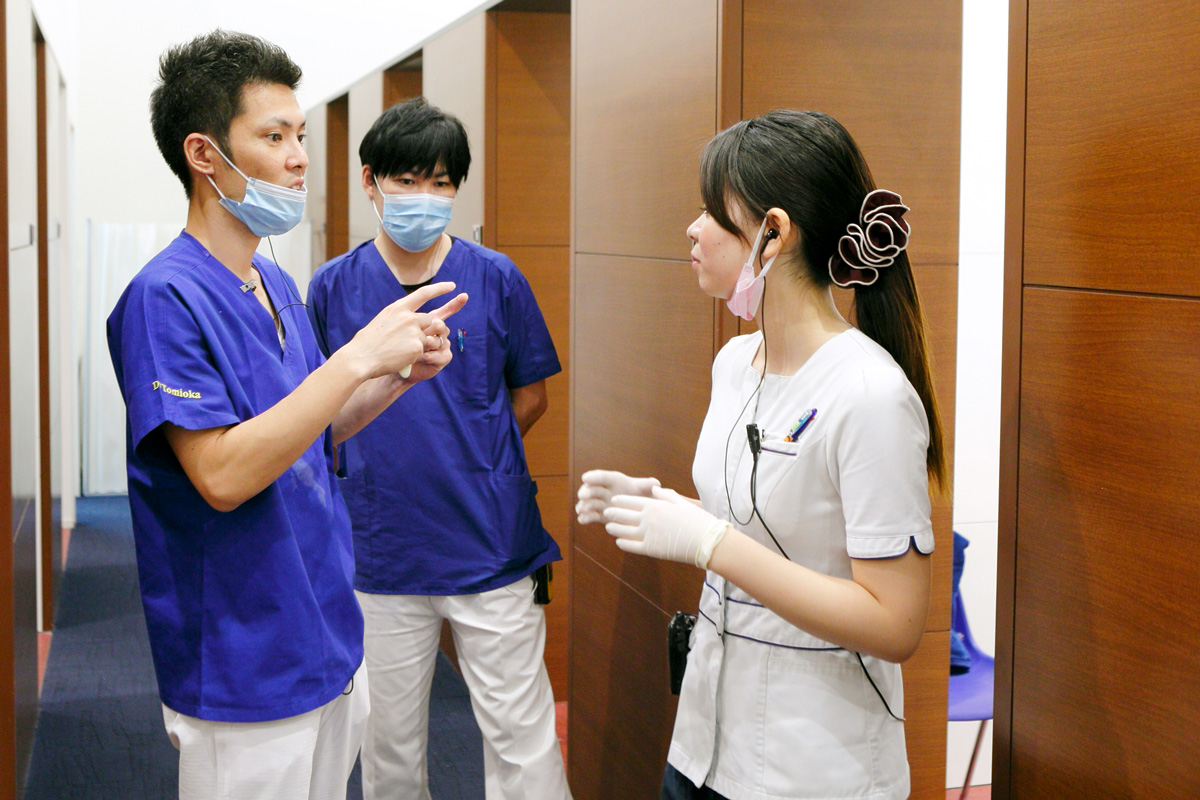 江東区東雲、豊洲の歯医者のキャナルコート歯科クリニック　チーム医療の取り組み